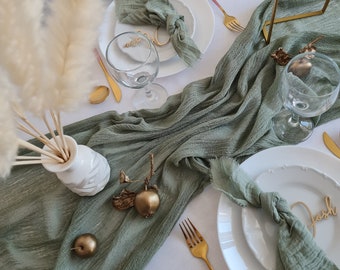Oliven-Hochzeits-Mittelstücke, Gaze-Tischläufer, Oliven-Gaze-Duschvorhang, grüner Hintergrund für Feiern, Foto-Requisiten frisches Grün