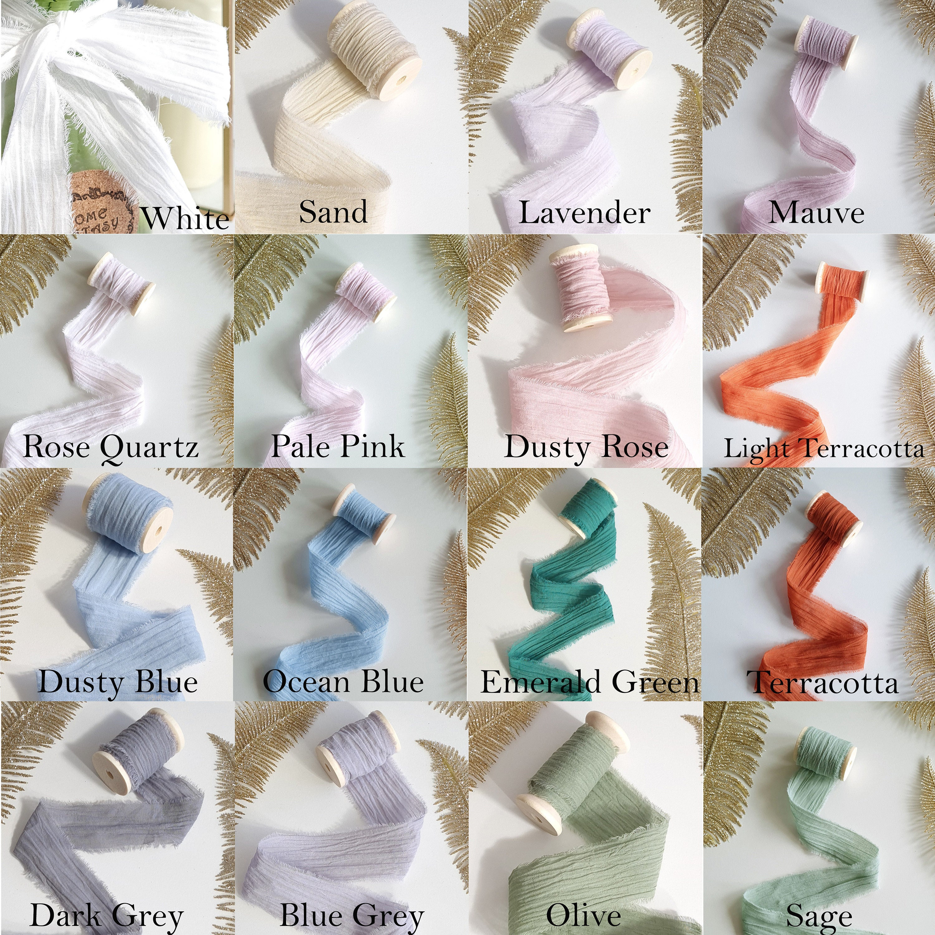Cotton Ribbon for Wedding Invitations Cotton Ribbon for Gift Wrapping ...