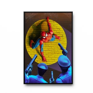 Fine Art Print - Spiderman - Superhero Print - Fine Art Photography - Large Format