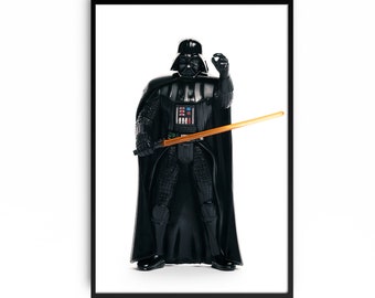 Fine Art Print - Vintage Dart Vader - Superhero Print - Fine Art Photography - Large Format