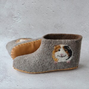 Custom-personalized-guinea-pig-slippers-for-women-Handmade