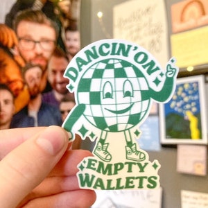 5 Seconds Of Summer Empty Wallets Glossy Sticker|| 5sos, 5sauce, 5 seconds of summer stickers, 5sos gifts, 5sos merch