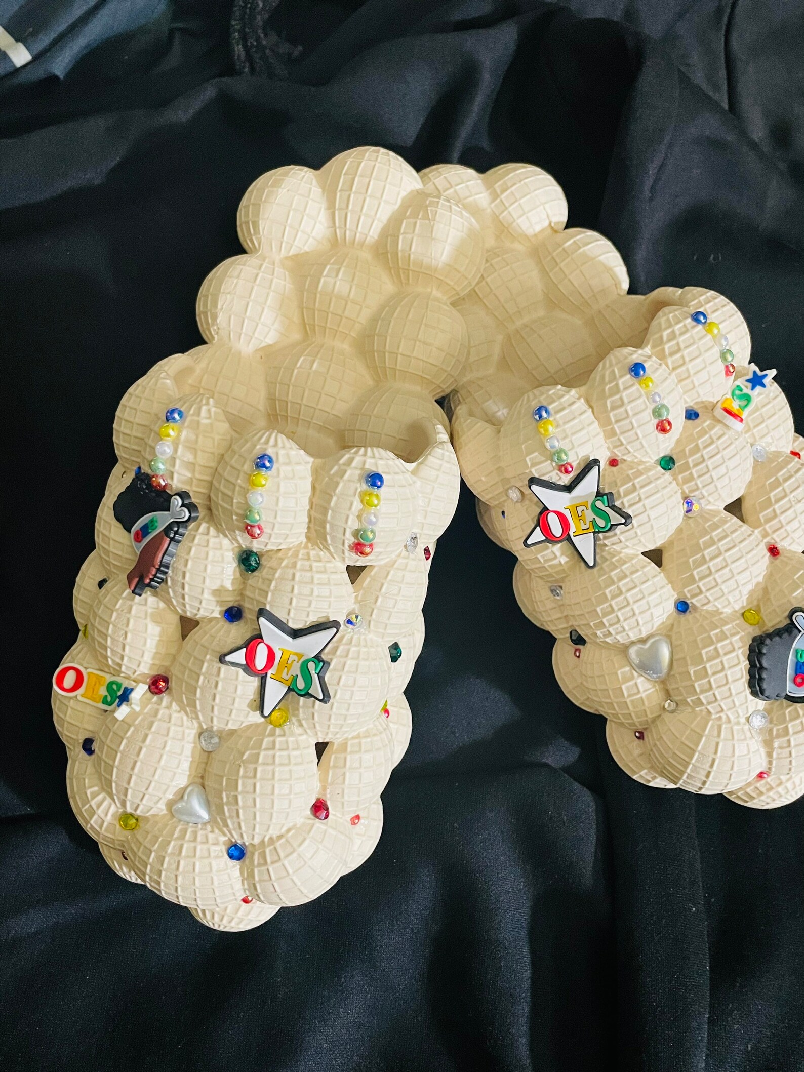 OES Bubble Slides OES Jibbitz Rhinestones Pearls. Bling Etsy