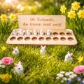 Wooden Easter Bunny Hunt Game, Children's Easter Game, 20 Bunnies to Hide & Find, Game Board Gift for Office Colleagues, Fun Easter Activity product logo