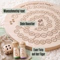 Unique personalized board game, photo on figures, custom motif gift for grandparents, wooden pet, Father's Day, Mother's Day, fun game, animal