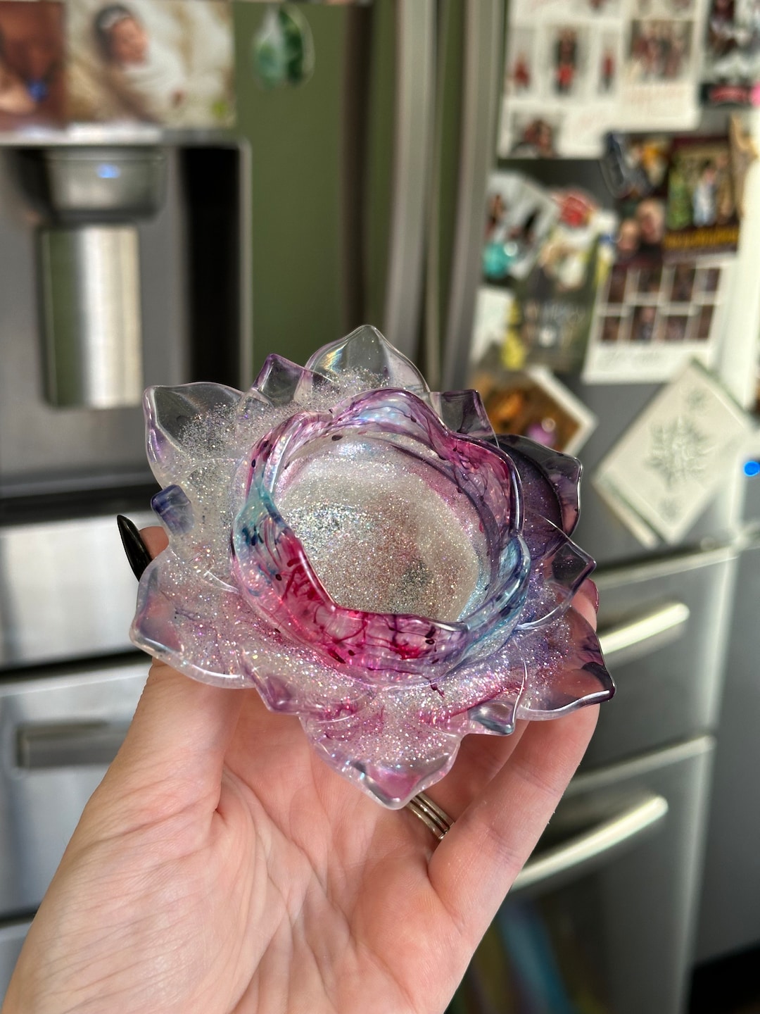 Ringtablett Silikonform – DIY Schmuckhalter, Harzform, Ca. 9x10 Cm, Für DIY Projekte