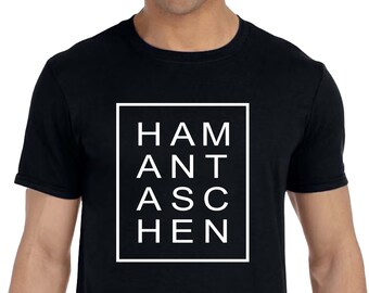 Hamantaschen T-Shirt - Comfortable Jewish Shirt For Purim, Judaica, Jewish Pride, Costume, Purim, Jewish Holiday, Jewish Gift, Hamantashen