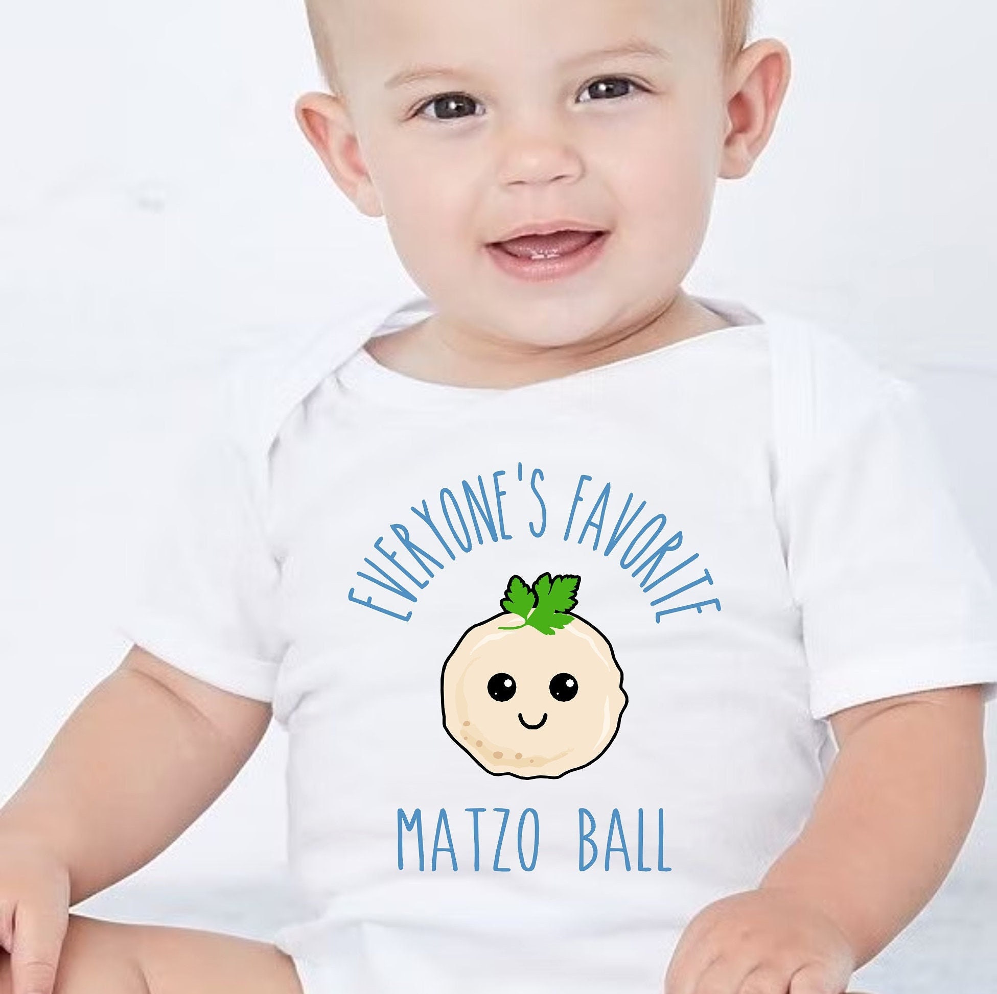 Everyone's Favorite Matzo Ball Jewish Passover Baby Bodysuit - Etsy
