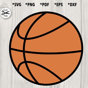 Basketball Ball svg, png, pdf, dxf, eps