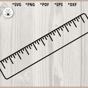 Yard Stick Ruler SVG, DXF, png, PDF, 36 Inch Ruler Measureme