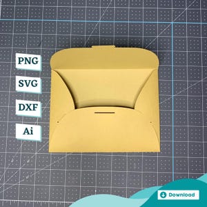 Modello di busta - Senza colla - TDFcuts