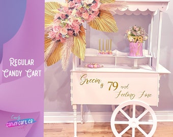 Sweet Cart, Candy Cart, Cake stand, mini Bar, Party Decorations, Wedding decorations, Dessert Bar, Wedding gifts