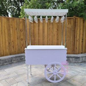 Champagne Cart on Wheels | Decorative Champagne Cart, Mini drink bar | Party Decor | Wedding decorations | Wedding idea