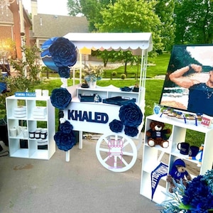 Chariot de bonbons sur roues, chariot de bonbons décoratif | Panier sucré adulte | Présentoir à gâteaux, mini-bar | Décoration de fête | Décorations de mariage | Idée de mariage