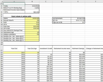 Your personal retirement tracker