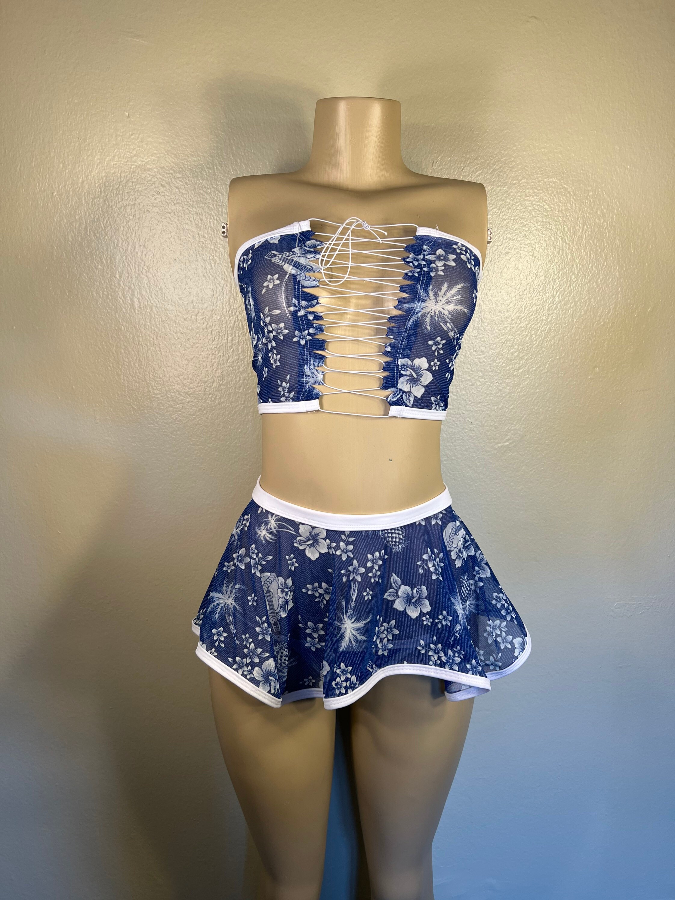 Blue Dancewear - Etsy