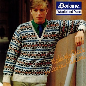 3 Vintage Nordic Inspired Knitting Patterns