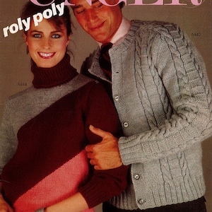 8 Vintage Knitting Patterns for a Sweater Wardrobe