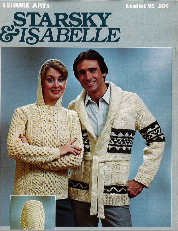 2 Starsky Isabelle Vintage Knit Sweater Leaflet Etsy