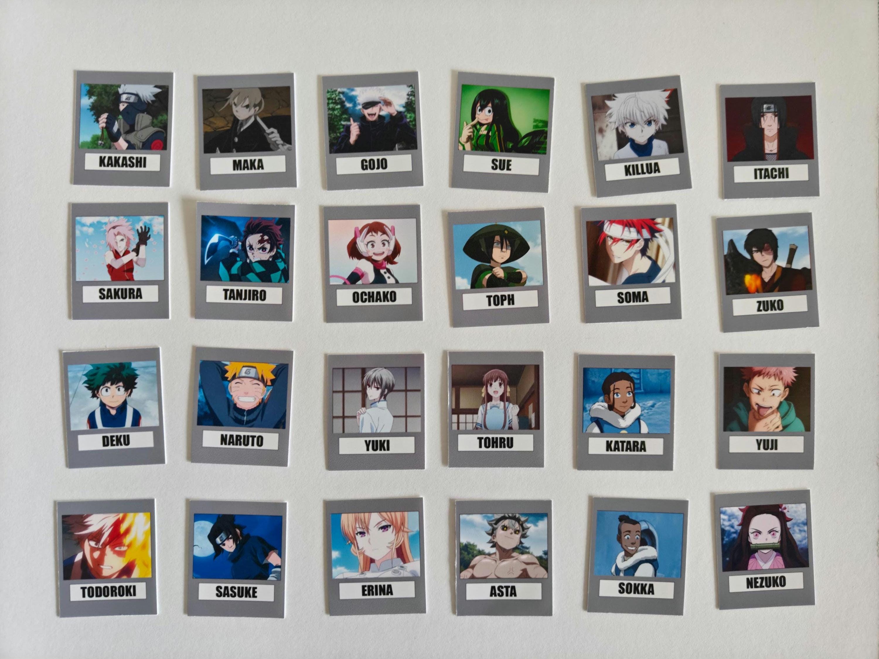 Anime Guess Who Game - Etsy