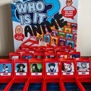 Anime Guess Who Game