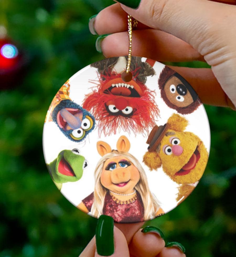 Miss Piggy and Kermit Ornament - Etsy