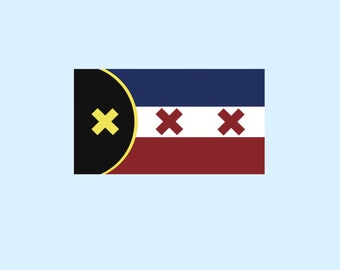 Lmanburg Flag Sticker