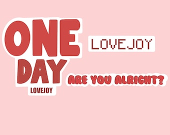 Are You Alright? Sticker Pack (Lovejoy)