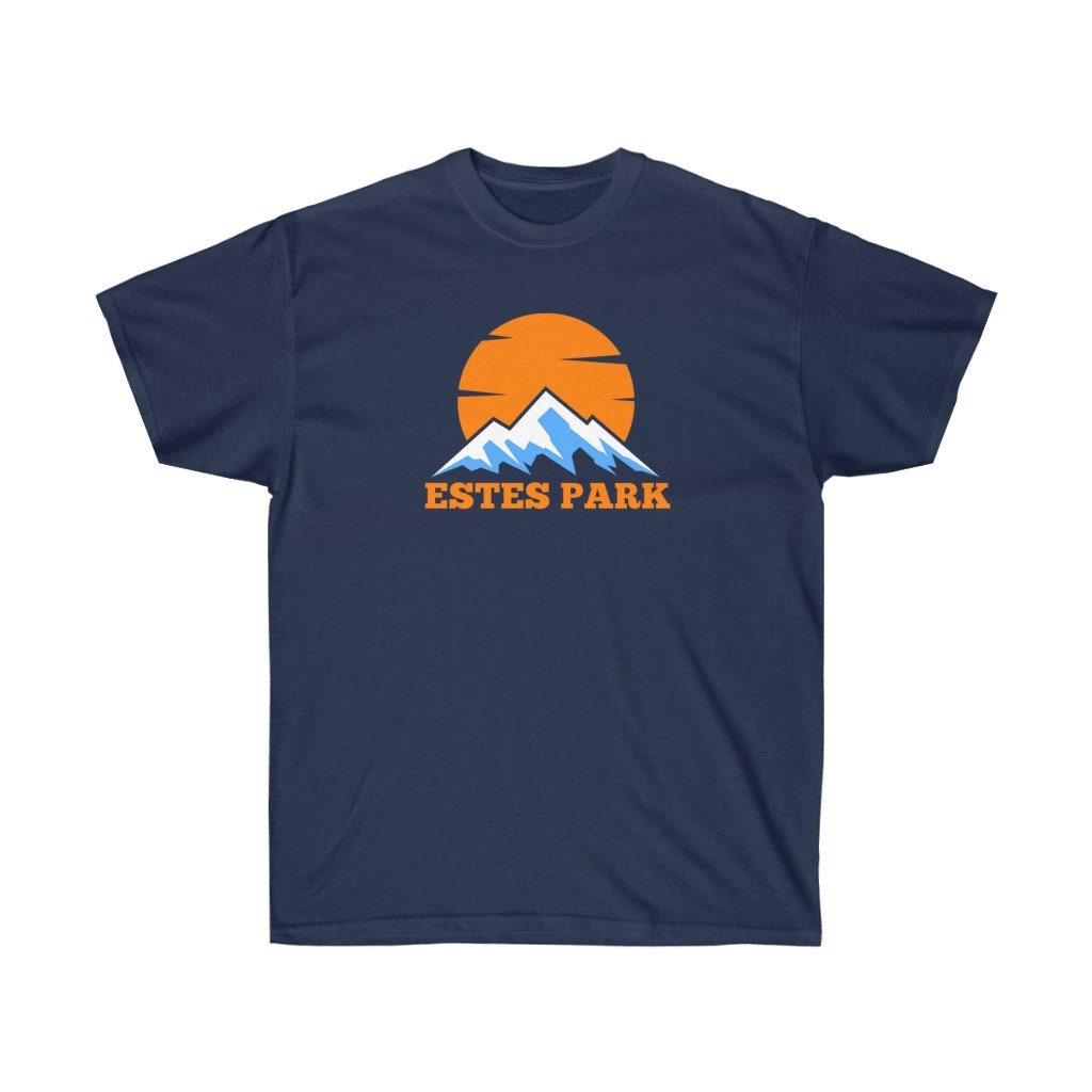 Estes State Park T Shirt Visit Estes Park Colorado Shirt Estes Park Vacation Tee Town of Estes