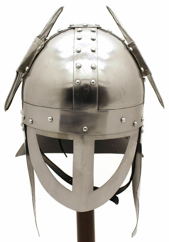 Medieval Armor Warrior Armour Knight's Steel Winged Helmet - Etsy