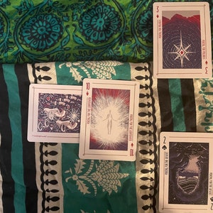 Lecture de cartes simple - Cartomancie (pas tarot)