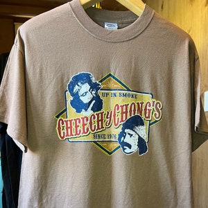 Cheech and Chong up in smoke promotional t shirt