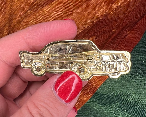 Vintage 1950's Chevy car brooch pin - image 3