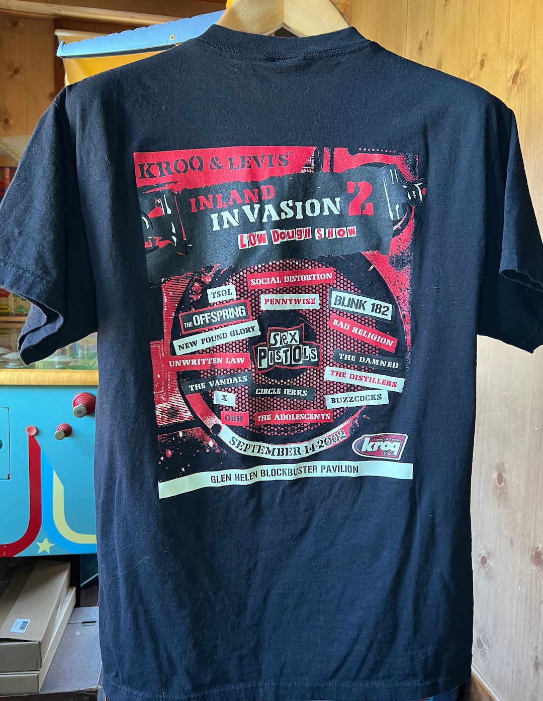 Vintage KROQ Aand Levi's Island Invasion 2002 Concert T Shirt - Etsy