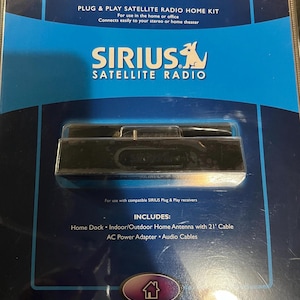 Sirius satellite radio home kit (new in package)