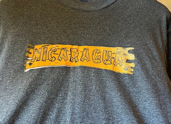 Vintage Nicaragua tourist t shirt - image 2