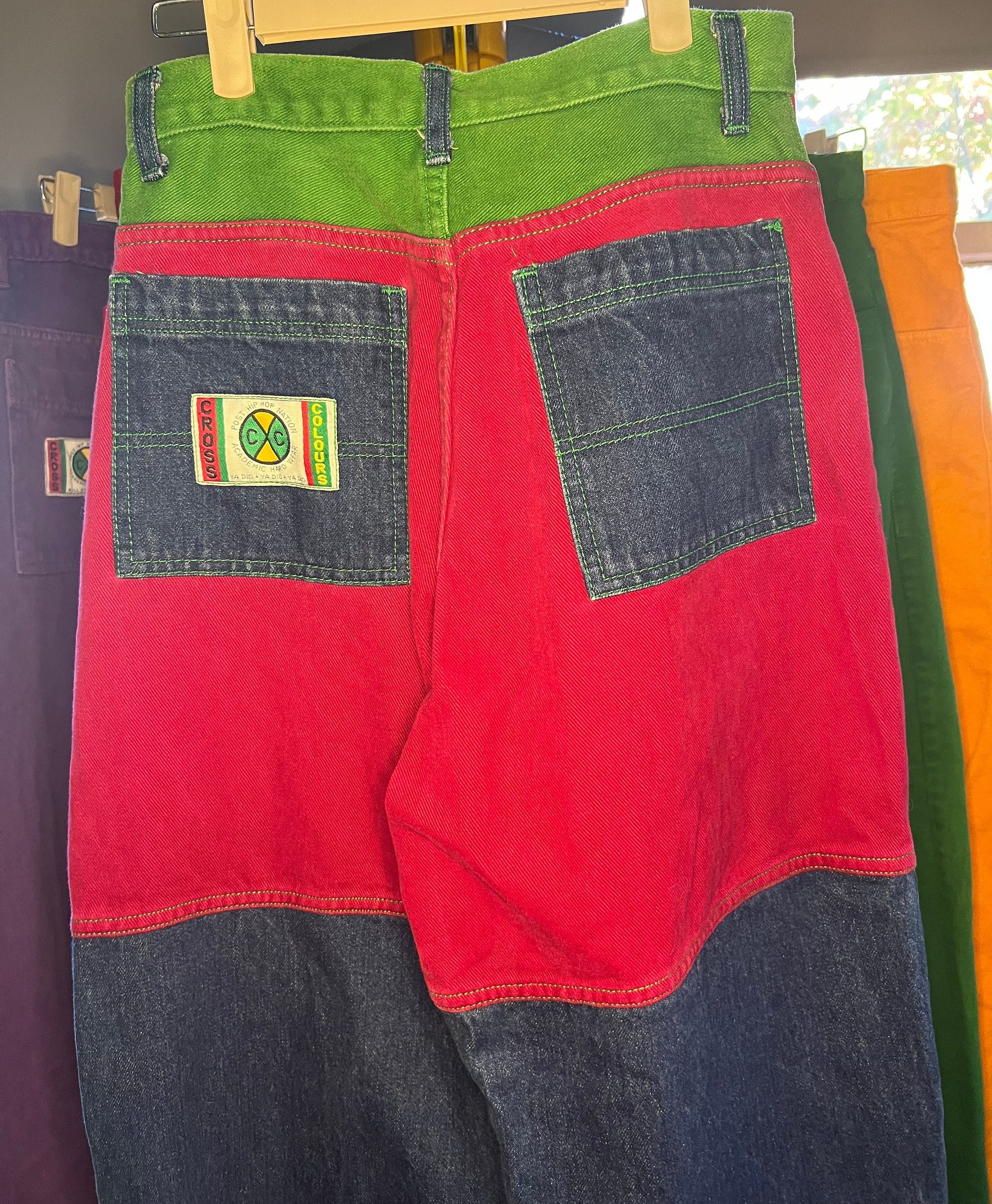 Vintage 1990's Era Cross Colours Jeans Etsy