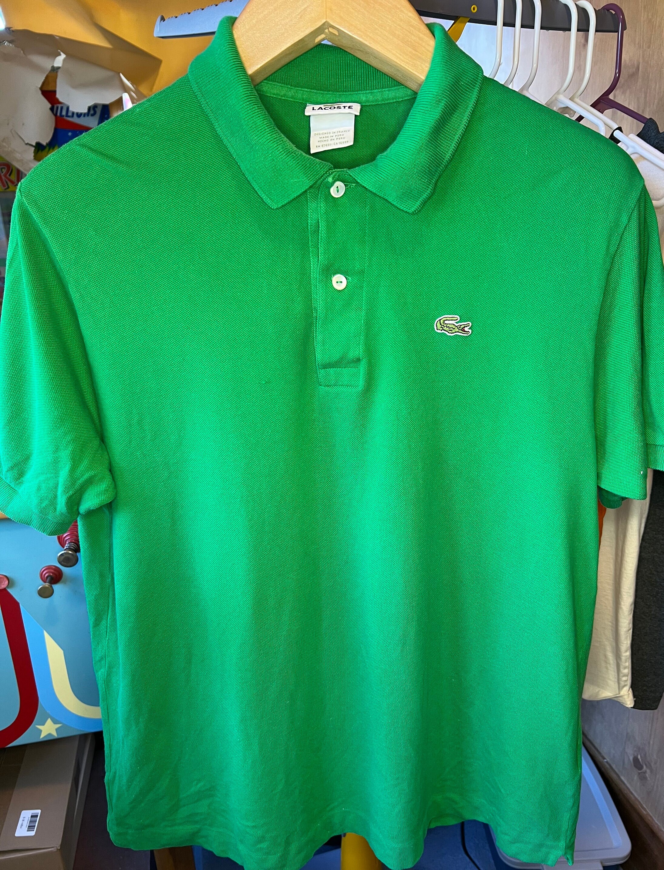 - Etsy Polo Lacoste 1980s