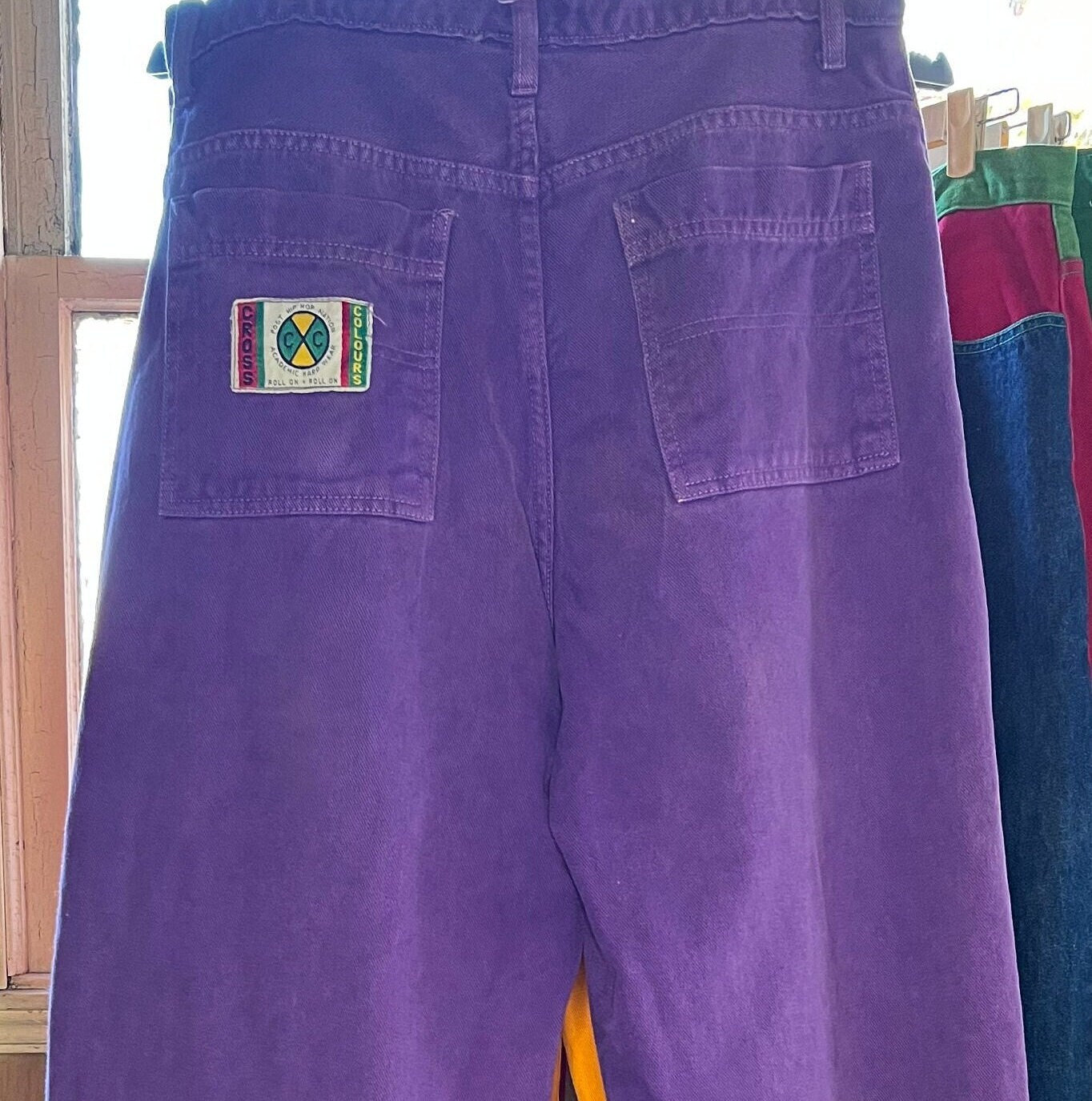 Vintage 1990 s Era Cross Colours Jeans Etsy