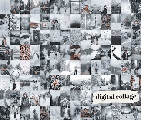 Winter Wonderland 125pc *INSTANT DOWNLOAD* Digital Collage Kit