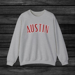 Austin Texas. Austin sweatshirt. Texas sweatshirt. Austin crewneck.Texas travel.Austin travel sweatshirt.Womens sweatshirt. Southern states.