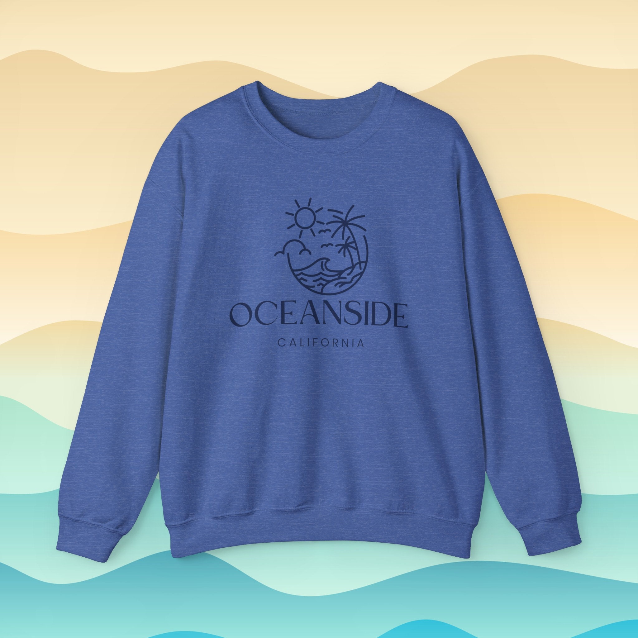 Vintage Cannon Beach Sweatshirt Travel Gift Oregon Trip Sweater