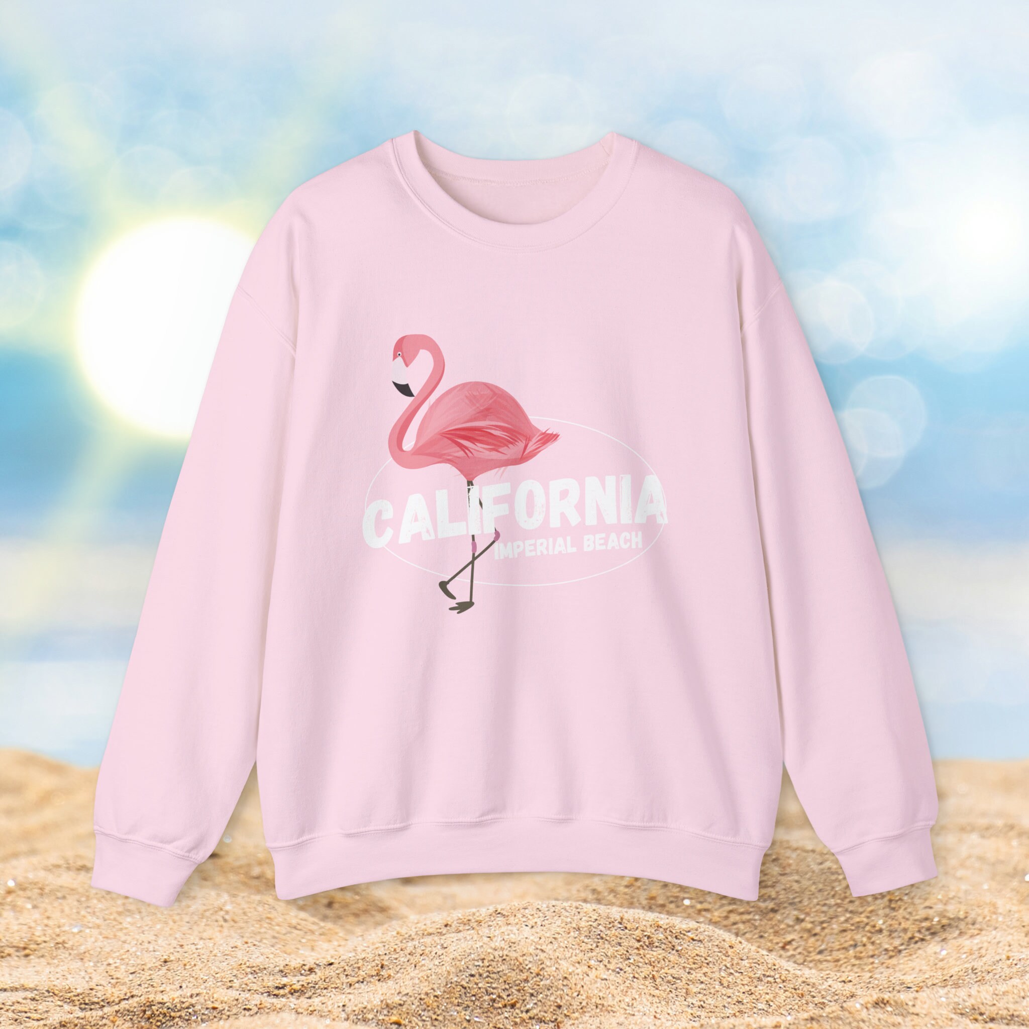 California flamingos clothes sweatshirt Flamingo Paradise Hoodie 3XL