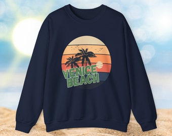 Venice Beach California. Venice Beach sweatshirt. California crewneck. CA sweatshirt. Womens sweatshirt. California sweatshirt. Beach lover.