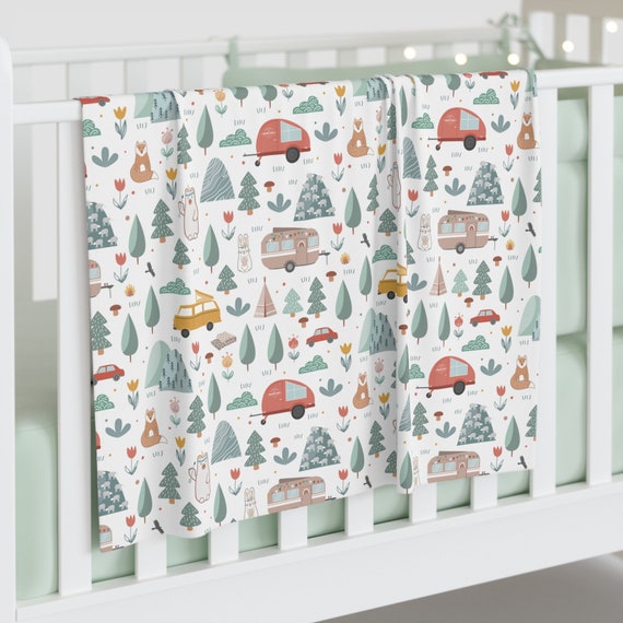 Camping Themed Swaddle RV Tent Camper Outdoorsy