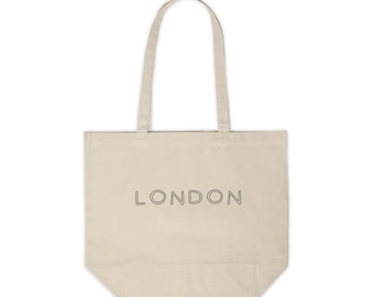 London shopping bag reusable shopping bag London produce bag reusable London tote Recycle bag London England bag gifts Mothers day gifts.