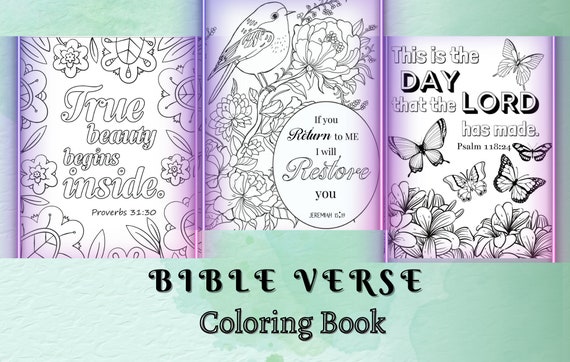 Adult Coloring Book: 30 Inspirational Coloring Pages, Motivational