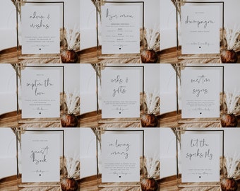 Wedding Signs Bundle, 20+ Wedding Signs Bundle, Wedding Reception Bundle, Printable Wedding Signs Bundle, Instant Download, #Lulu
