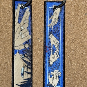 Woven Sorcerer Anime Jet Tag