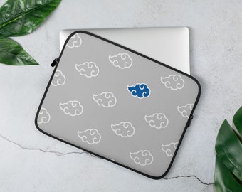 Ninja Anime Blaue Wolke Laptoptasche